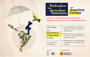 Formación on-line: Defender los derechos humanos en América Latina @ aulaIDHC.org