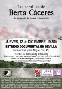 Sevilla: Proyección "Las Semillas de Berta" @ La Insumisa