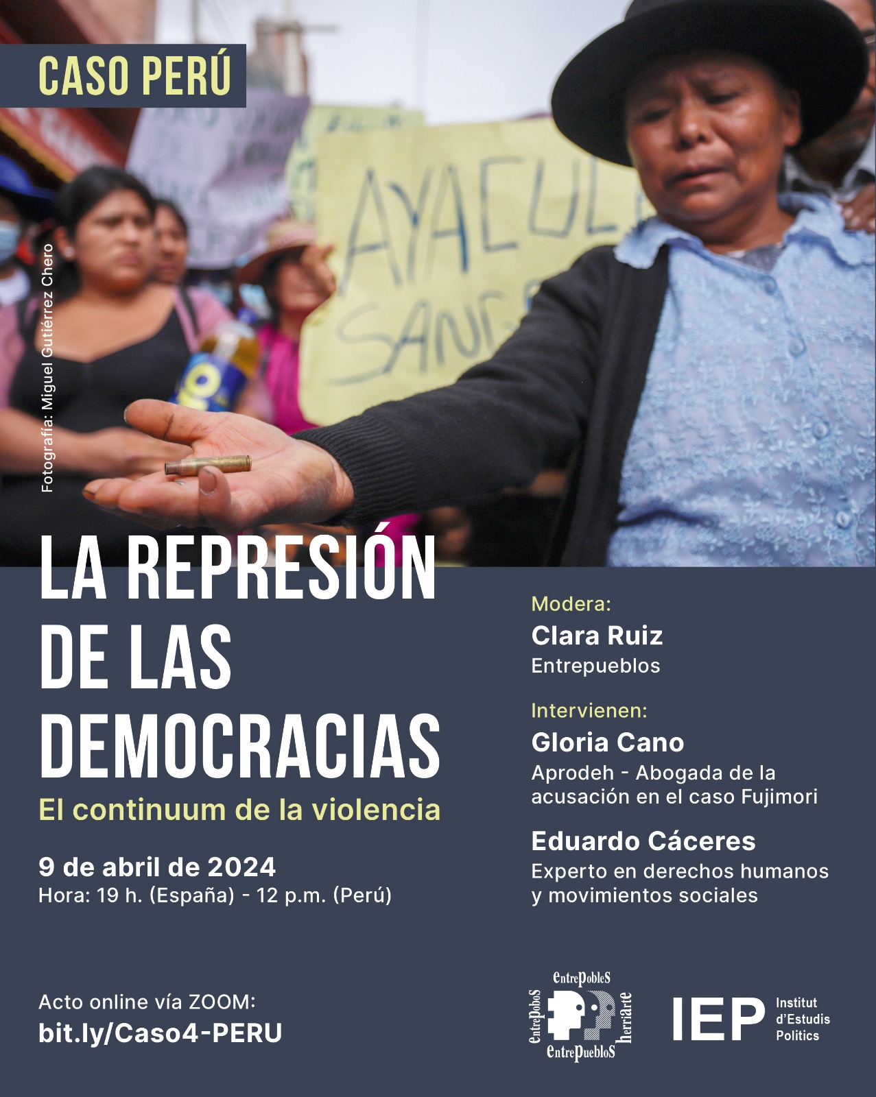 Represión. Democracias. Caso Perú